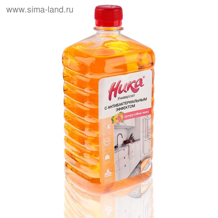 Средство жидкое для мытья поверхностей "Ника- Универсал" антибактериальное, 1 кг - Фото 1
