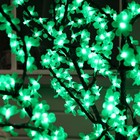 Светодиодное дерево «Баугиния» 1.5 м, 480 LED, постоянное свечение, 220 В, свечение зелёное - Фото 3