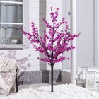 Светодиодное дерево «Баугиния» 1.5 м, 480 LED, постоянное свечение, 220 В, свечение фиолетовое - Фото 2