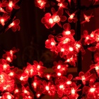 Светодиодное дерево «Баугиния» 1.5 м, 480 LED, постоянное свечение, 220 В, свечение красное - Фото 6