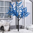 Светодиодное дерево «Баугиния» 2 м, 864 LED, постоянное свечение, 220 В, свечение синее - Фото 2