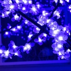 Светодиодное дерево «Баугиния» 2 м, 864 LED, постоянное свечение, 220 В, свечение синее - Фото 6
