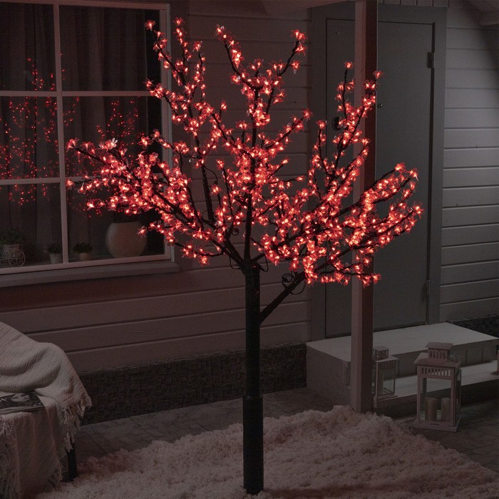 Светодиодное дерево «Баугиния» 2 м, 864 LED, постоянное свечение, 220 В, свечение мульти (RGB) - фото 1880345225