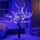 Светодиодное дерево «Сакура» 1.5 м, 540 LED, постоянное свечение, 220 В, свечение синее - Фото 4