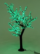 Светодиодное дерево «Сакура» 1.8 м, 768 LED, постоянное свечение, 220 В, свечение зелёное - Фото 3