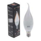 Лампа светодиодная Gauss, C37, 6.5 Вт, E14, 2700 K, теплый белый - Фото 1