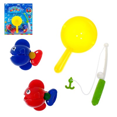 Игрушка для купания "Охота на рыбок", МИКС