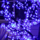 Светодиодное дерево «Сакура» 1.8 м, 768 LED, постоянное свечение, 220 В, свечение синее - фото 9891866
