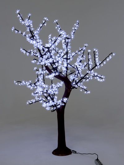 Светодиодное дерево «Сакура» 1.8 м, 768 LED, постоянное свечение, 220 В, свечение белое
