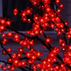 Светодиодное дерево «Сакура» 1.8 м, 768 LED, постоянное свечение, 220 В, свечение красное - Фото 3