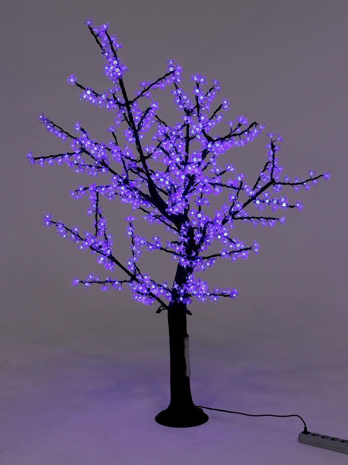 Светодиодное дерево «Сакура» 1.8 м, 768 LED, 220 В, свечение мульти (RGB)