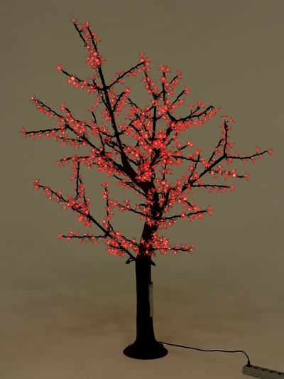 Светодиодное дерево «Сакура» 1.8 м, 768 LED, 220 В, свечение мульти (RGB)