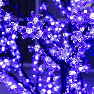 Светодиодное дерево «Сакура» 1.8 м, 768 LED, 220 В, свечение мульти (RGB)