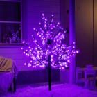 Светодиодное дерево «Фиолетовый клён» 1.5 м, 600 LED, постоянное свечение, 220 В, свечение белое - Фото 1