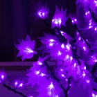 Светодиодное дерево «Фиолетовый клён» 1.5 м, 600 LED, постоянное свечение, 220 В, свечение белое - Фото 3