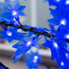 Дерево светодиодное улич. 1.5 м. "Клён" 600LED, 36W, 220V, СИНИЙ - Фото 2