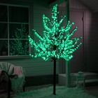 Светодиодное дерево «Зелёный клён» 2 м, 900 LED, постоянное свечение, 220 В, свечение белое - фото 8591539
