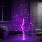 Светодиодное дерево «Акриловое» 1.8 м, 768 LED, постоянное свечение, 220 В, свечение фиолетовое - Фото 4