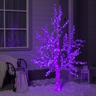 Светодиодное дерево «Акриловое» 1.8 м, 768 LED, 220 В, свечение мульти (RGB) - Фото 4