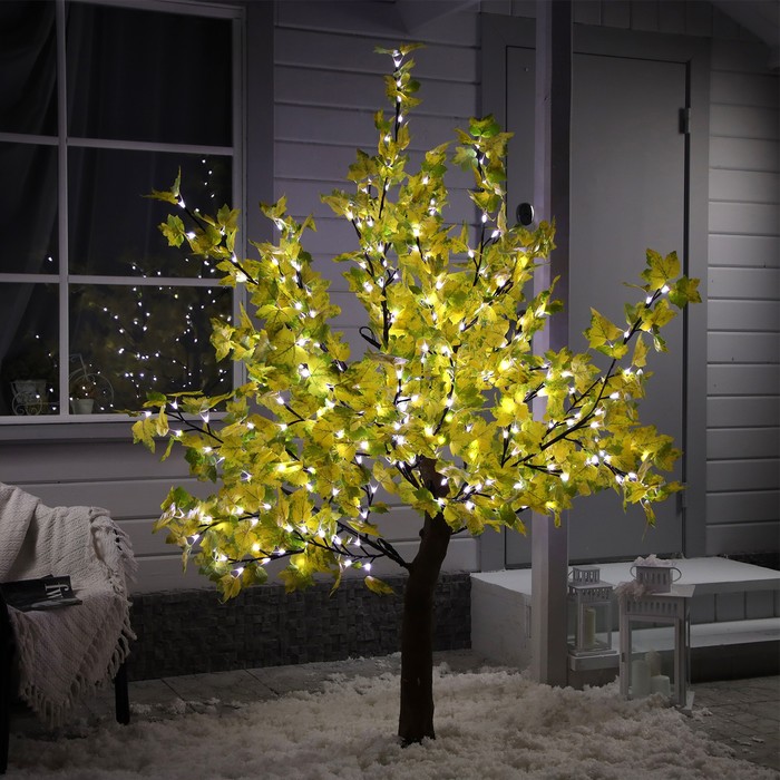 Светодиодное дерево «Клён» 1.8 м, 384 LED, постоянное свечение, 220 В, свечение белое