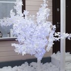 Светодиодное дерево «Клён белоснежный» 1.8 м, 384 LED, постоянное свечение, 220 В, свечение белое - Фото 1