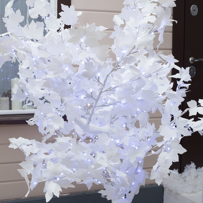 Светодиодное дерево «Клён белоcнежный» 1.8 м, 384 LED, постоянное свечение, 220 В, свечение белое - фото 1905426211
