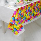 Скатерть одноразовая «Поздравляем!», 180×137 см - Фото 2