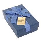 Коробка подарочная, цвет синий, 8,5 х 13 х 4 см - Фото 1