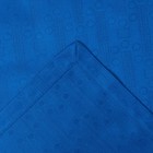 Набор столовый "Этель" Абстракция цв.Синий(скат140*140,салф 40*40-4шт), 100% хл, жаккард - Фото 5