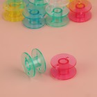 Набор шпулек в органайзере, d=20 мм, 25 шт., МИКС - Фото 3