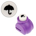 Дырокол фигурный "Зонтик" d=1 см 3х2,5х3 см МИКС - Фото 1