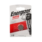 Батарейка литиевая Energizer, CR2032-1BL, 3В, блистер, 1 шт. - Фото 3