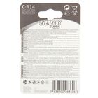 Батарейка солевая Eveready Super Heavy Duty, C, R14-2BL, 1.5В, блистер, 2 шт. - Фото 2