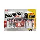 Батарейка алкалиновая Energizer Max +PowerSeal, AA, LR6-16BL, 1.5В, блистер, 16 шт. - Фото 1