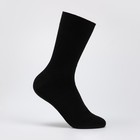 Носки мужские, цвет чёрный, размер 27 - фото 318011364