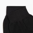 Носки мужские шерстяные, цвет чёрный, размер 23 - Фото 2