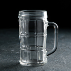 Пивная кружка «Прозрачная», 330 мл - Фото 1