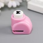 Дырокол фигурный "Бантик" d=1 см 3х2,5х3 см МИКС - Фото 2