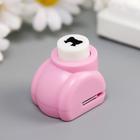 Дырокол фигурный "Бантик" d=1 см 3х2,5х3 см МИКС - Фото 3