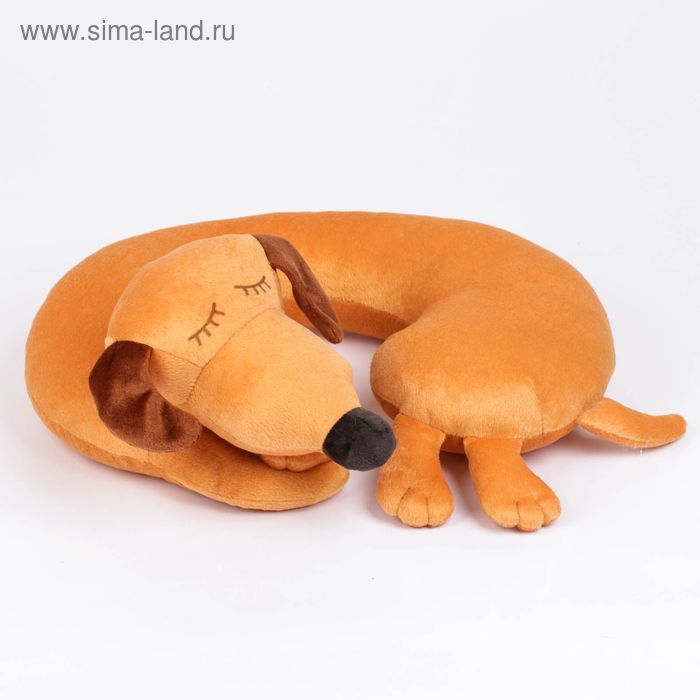 Мягкая игрушка-подушка "Такса Соня" 35 см 015 - Фото 1
