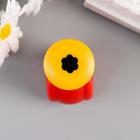 Дырокол фигурный кнопка "Цветок" рисунок d=0,9 см МИКС 4х4,5х3 см - Фото 5