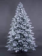 Искусственная ёлка заснеженная Max Christmas «Арктика», 180 см, d нижнего яруса 122 см, ветки смешанные - Фото 2