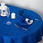 Набор столовый "Этель" Печворк цв.Синий(скат140*280,салф 40*40-10шт), 100% хл, жаккард - Фото 2