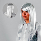 Карнавальный парик «Красотка», цвет белый - фото 109407811