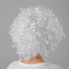 Карнавальный парик «Кудряшки», белый - Фото 2