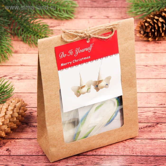 Набор для творчества «Создай новогоднюю подвеску. Феи» набор 2 шт. - Фото 1