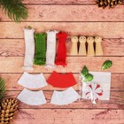 Набор для творчества «Создай новогоднюю подвеску. Феи в шапочках» набор 4 шт. - Фото 2