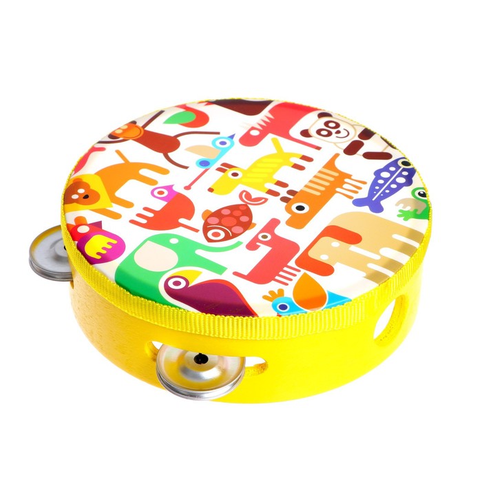 Бубен «Весёлые животные» - Фото 1