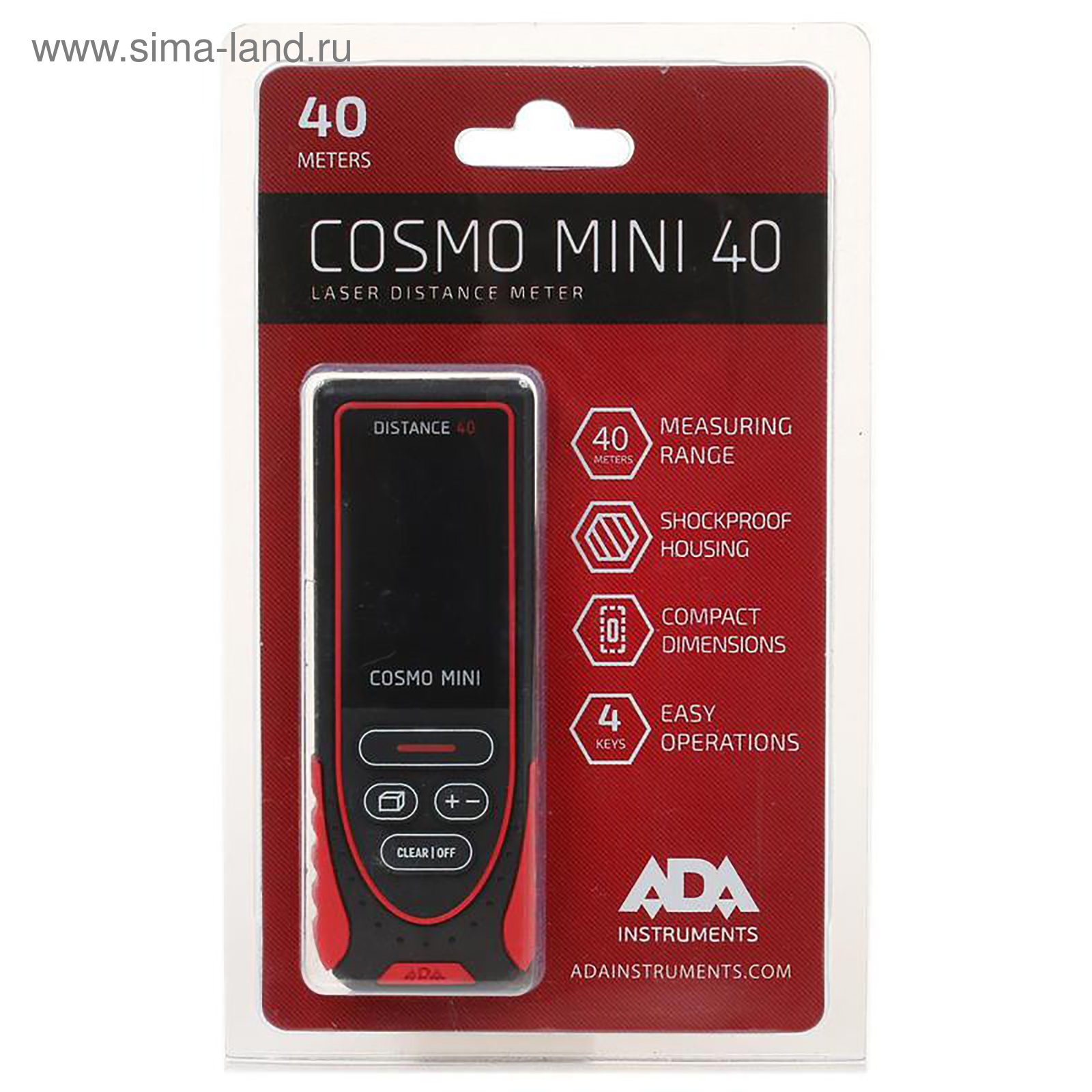 Дальномер ada cosmo mini 40