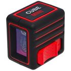 Нивелир лазерный ADA Cube MINI Basic Edition, 2 луча, дальность 20 метров - фото 297937860